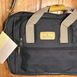 London Fog Oakland Collection Carry-On Bag Briefcase/laptop/Travel